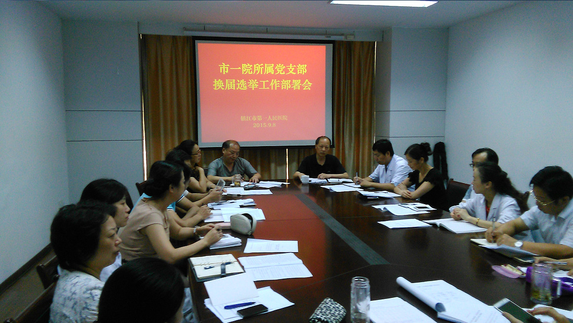 我院召開所屬黨支部換屆選舉工作部署會