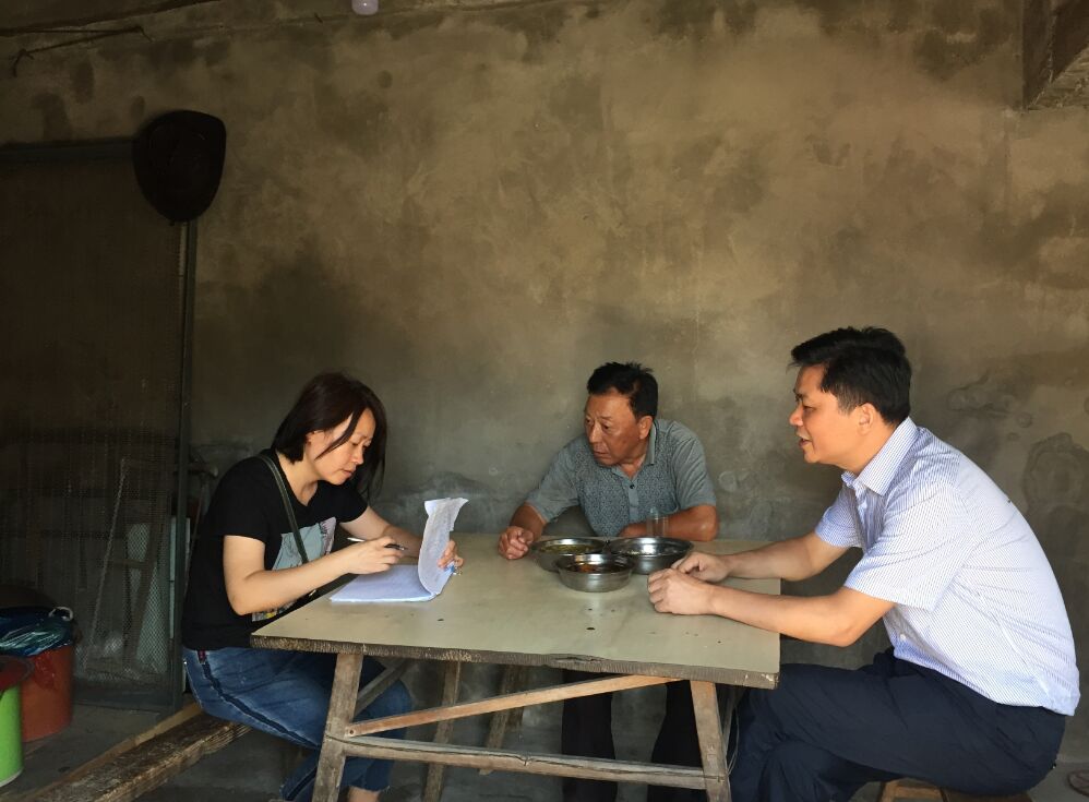 市一院總會計師丁旭輝帶隊赴丹徒谷陽鎮(zhèn)東湖村進行惠民大走訪