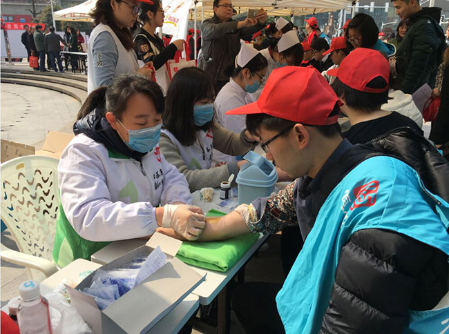 “愛相髓，為了一個承諾”——市一院青年志愿者從未缺席