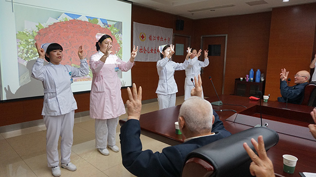 市一院“康復健康講堂” 讓孤老輕松get健康知識點