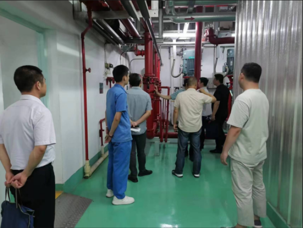 市一院接受省衛(wèi)建委安全生產(chǎn)督查